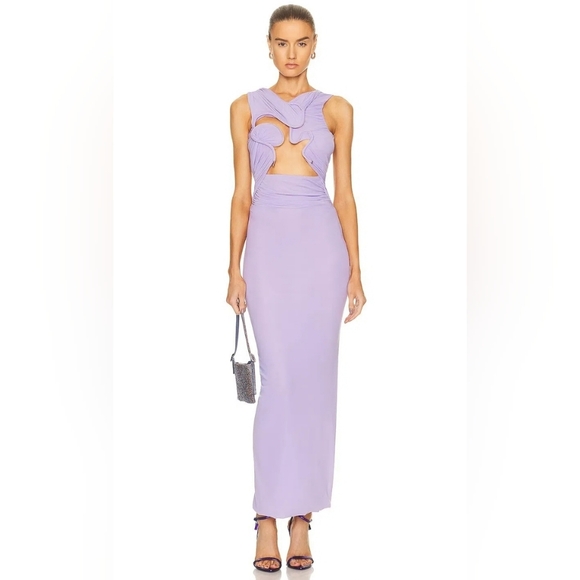 Christopher Esber Lilac Dress - Picture 1 of 7